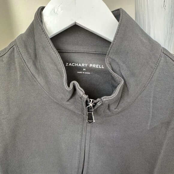 Zachary Prell Men's Joe Quarter Zip Pullover Grey NWT Sz M - Picture 4 of 12